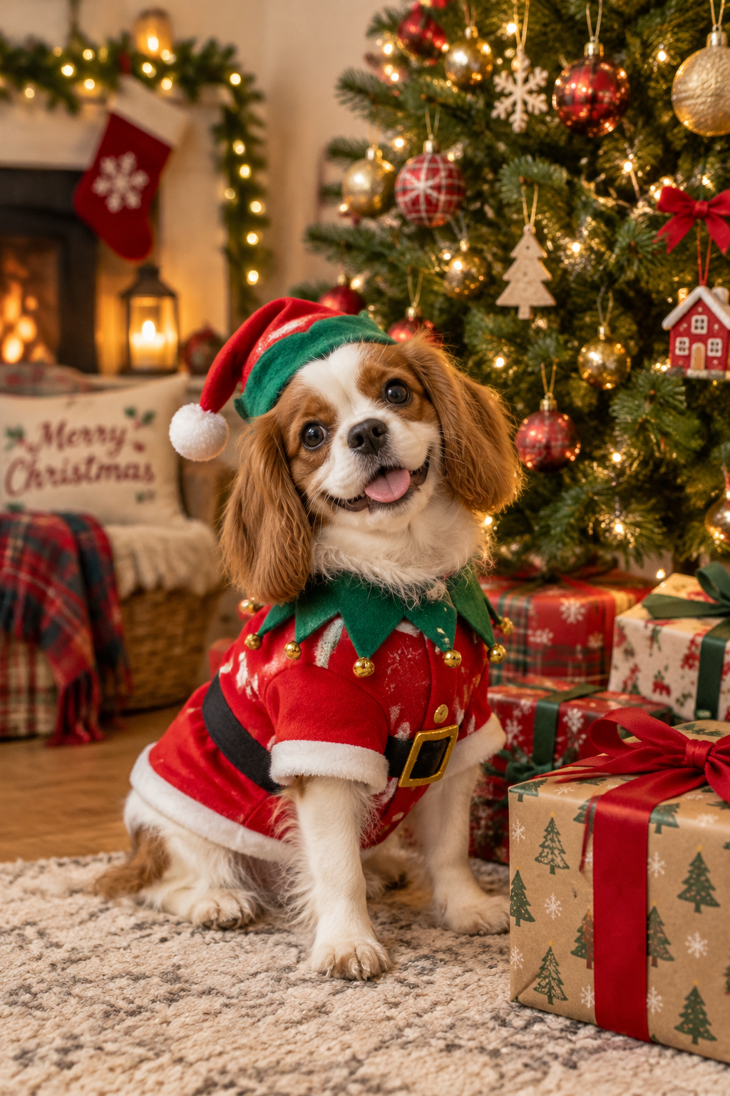 Christmas Dog Outfit