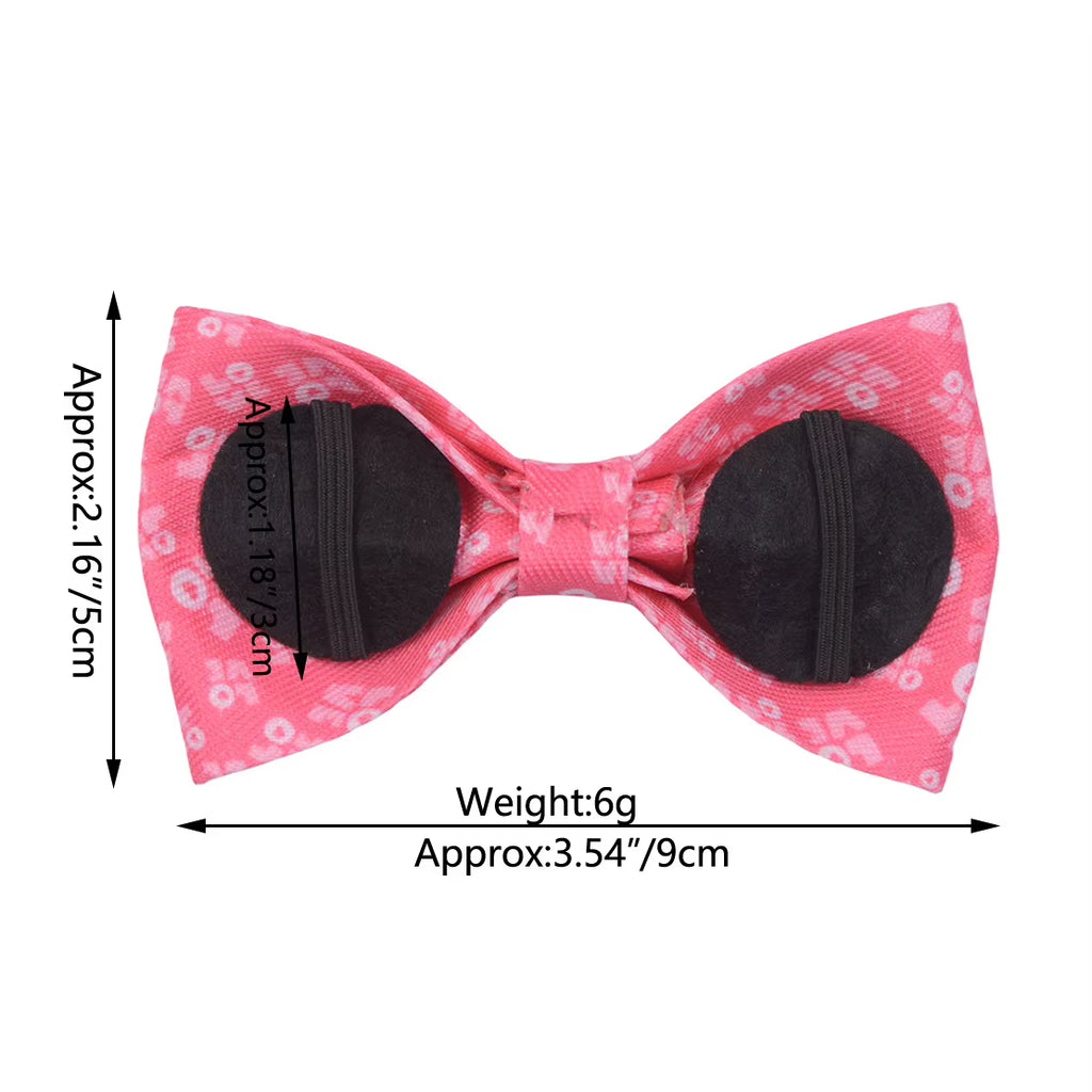 50/100Pcs Valentine'S Day Dog Bowties Removable Love Dog Bow Ties Dog Collar Accessories for Dogs Dog Neckties Supplies