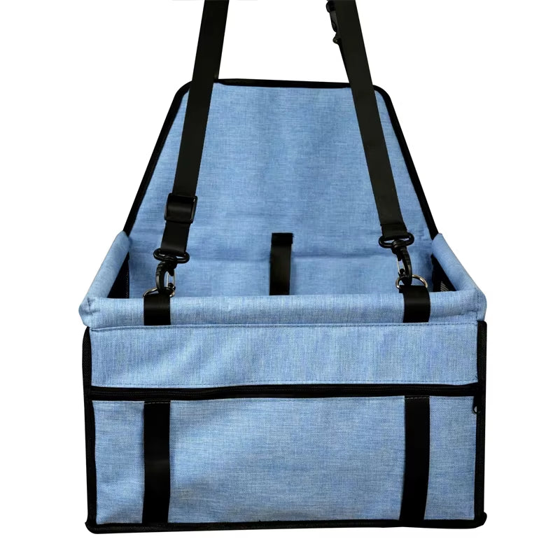 Premium Dog/Cat Car Seat Cushion Hanging Bag Travel Dog Car Seat for Small to Medium Dog Cats Dog Travel Cage Accessories