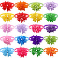 Handmade Bulk Pet Dog Bow Tie Bright Dogs Pets Accessories Cute Pet Dog Bowties Dog Grooming Products Pet Shop Dog Supplies
