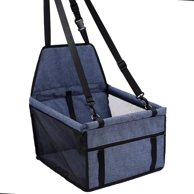 Premium Dog/Cat Car Seat Cushion Hanging Bag Travel Dog Car Seat for Small to Medium Dog Cats Dog Travel Cage Accessories