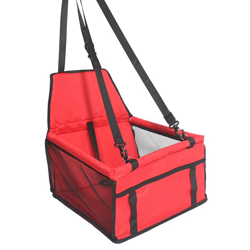 Premium Dog/Cat Car Seat Cushion Hanging Bag Travel Dog Car Seat for Small to Medium Dog Cats Dog Travel Cage Accessories