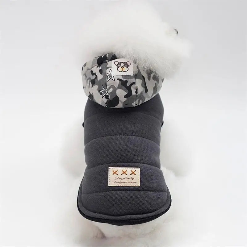 High Quality Pets Dog Clothes Cotton Winter Thicken Jacket Coat Costumes Hoodies Clothes for Small Puppy Dogs Cat Clothing 2021
