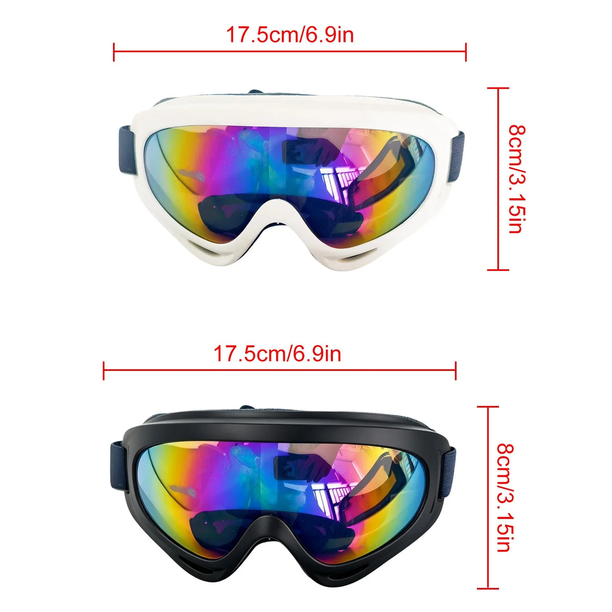 Dog Sunglasses Pet Goggles for Small Dogs Anti-Uv Glasses Eye Protect Windproof