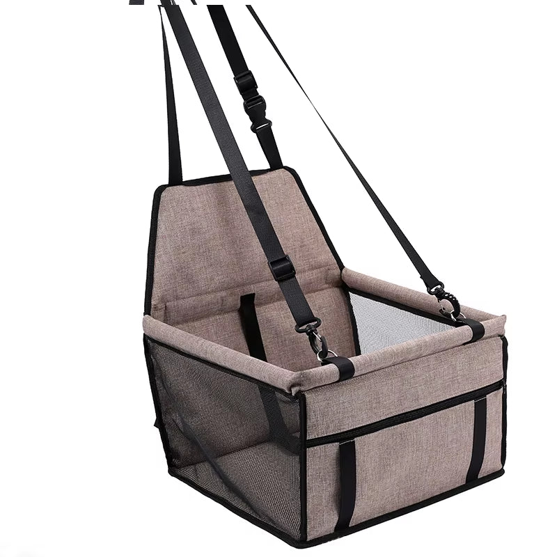 Premium Dog/Cat Car Seat Cushion Hanging Bag Travel Dog Car Seat for Small to Medium Dog Cats Dog Travel Cage Accessories